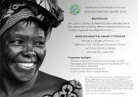 Winner of the 2014 Wangari Maathai Award to be announced Monday 6 October